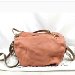 See By Chloe Peach Leather Crossbody Bag